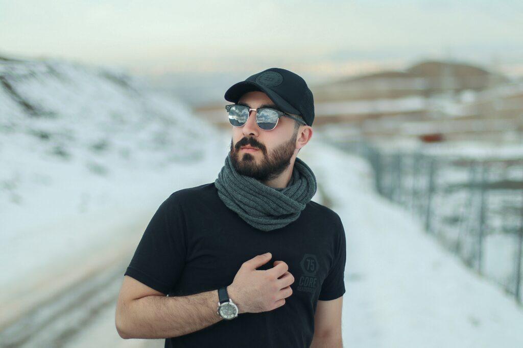 Канадская борода: circle beard